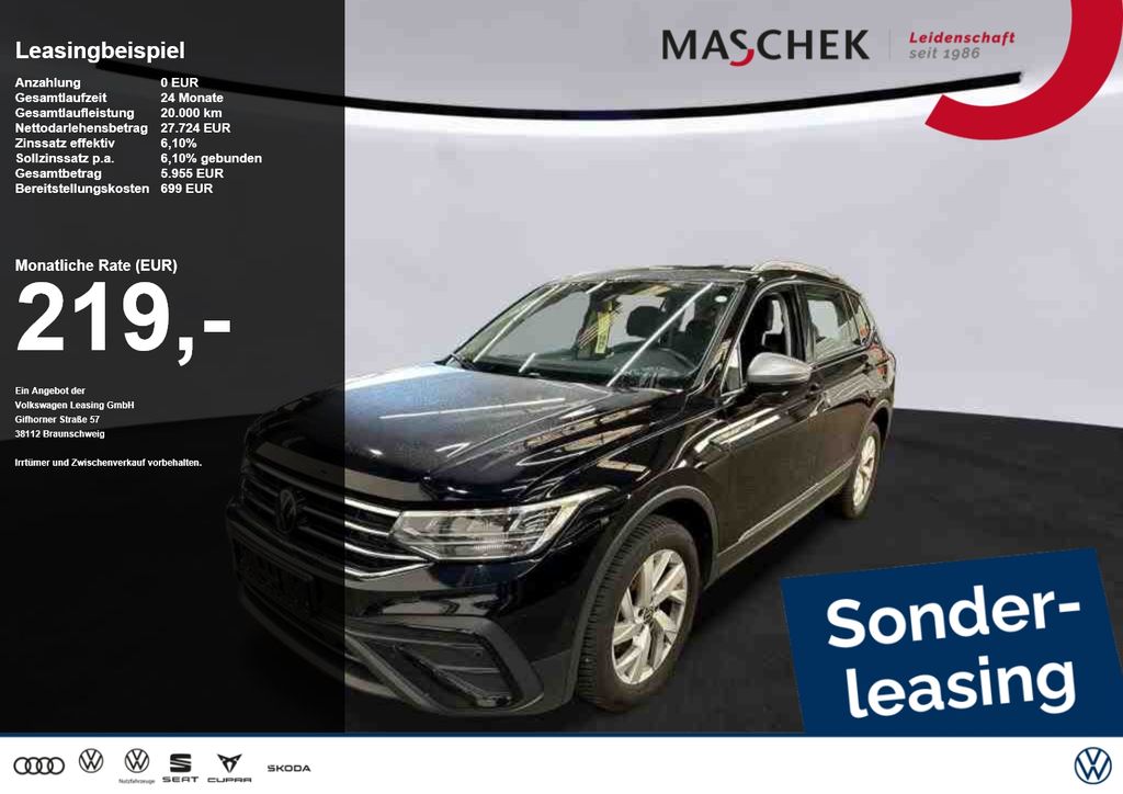 Volkswagen TIGUAN ALLSPACE 2025 г. Чёрный, пробег 36900 км
