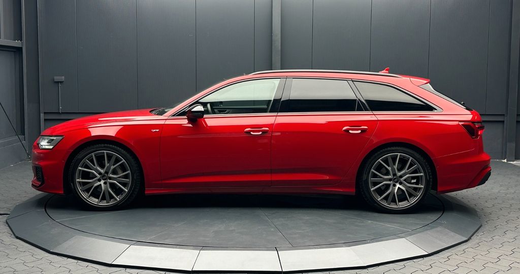 Audi A6 2023 г. Красный, пробег 57000 км