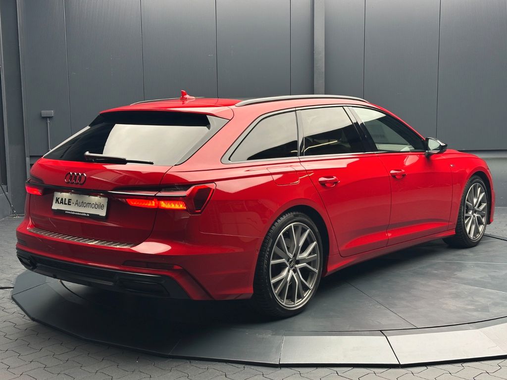 Audi A6 2023 г. Красный, пробег 57000 км