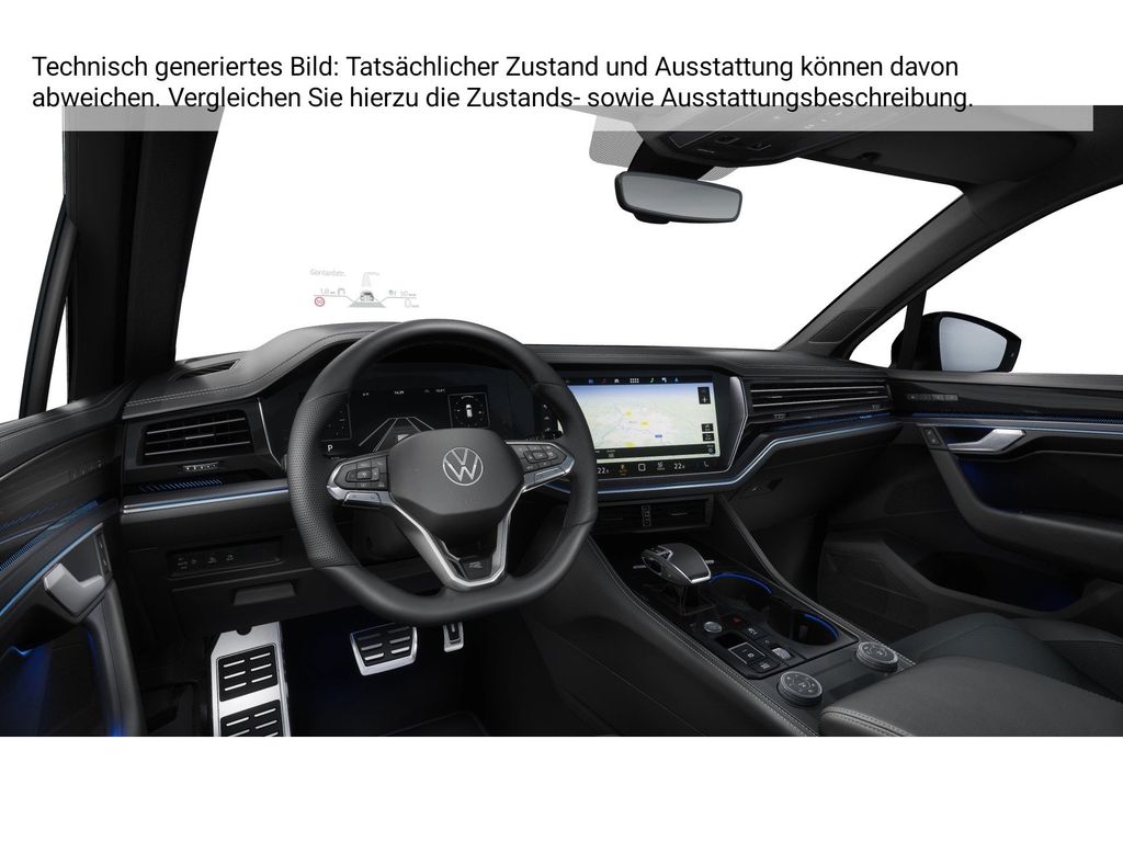 Volkswagen Touareg 2026 г. Чёрный, пробег 24280 км