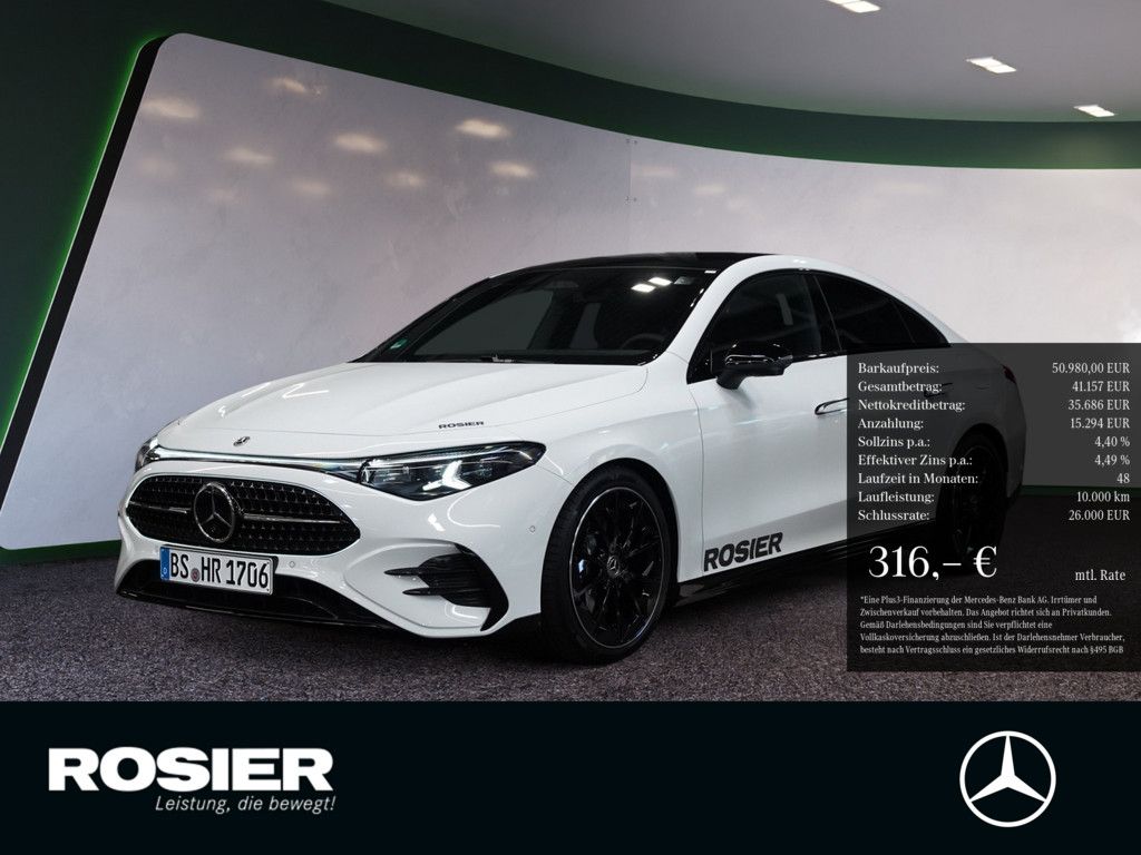 Mercedes-Benz CLA 200 2026 г. Белый, пробег 9900 км