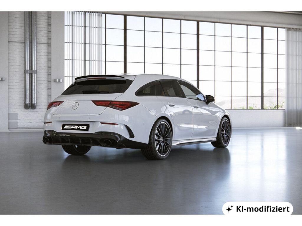 Mercedes-Benz CLA 35 AMG 2022 г. Белый, пробег 43442 км