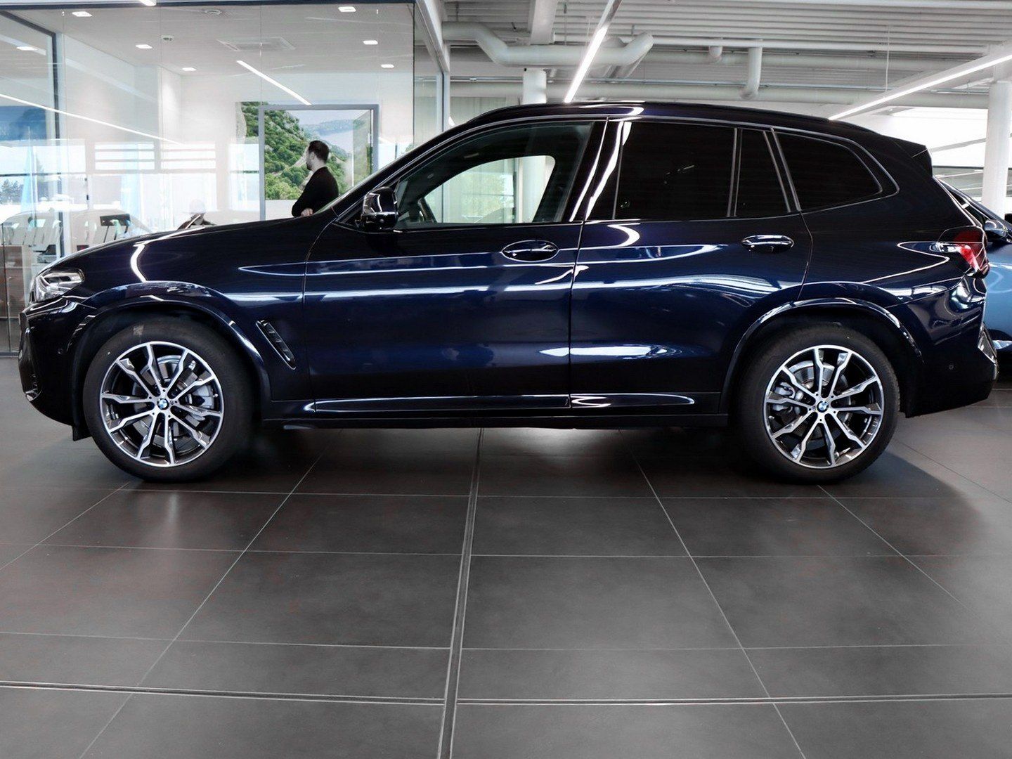 BMW X3 2023 г. Чёрный, пробег 42277 км