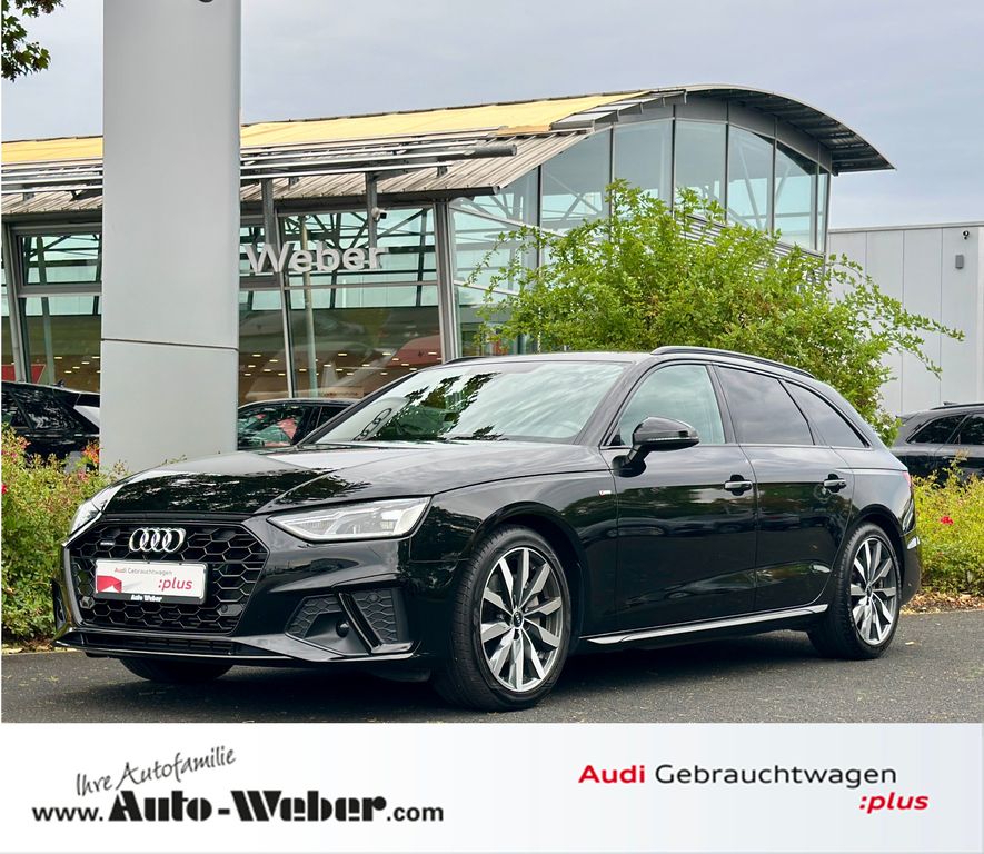 Audi A4 2023 г. Чёрный, пробег 32980 км