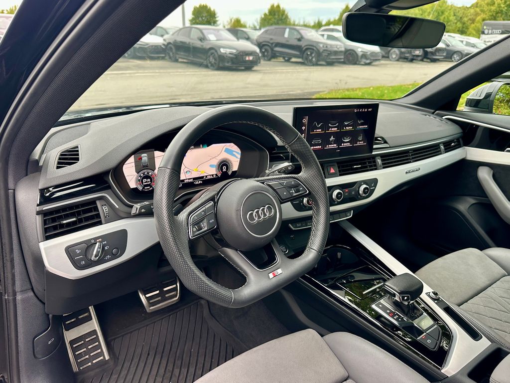 Audi A4 2023 г. Чёрный, пробег 32980 км