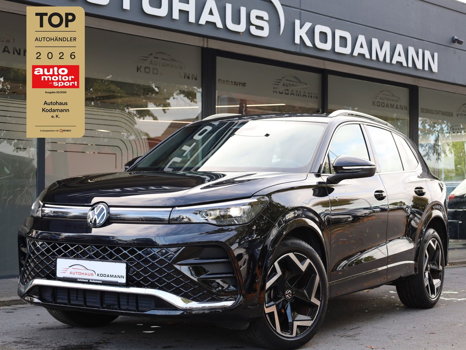 Volkswagen Tiguan 2024 г. Чёрный, пробег 36931 км