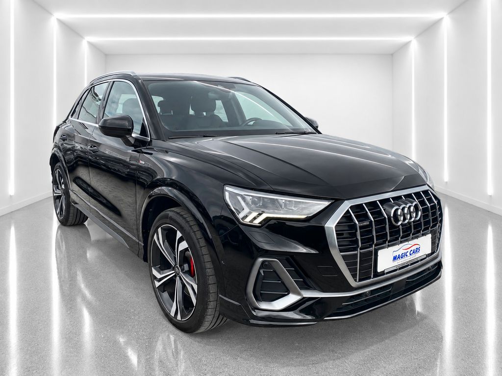 Audi Q3 2023 г. Чёрный, пробег 43000 км