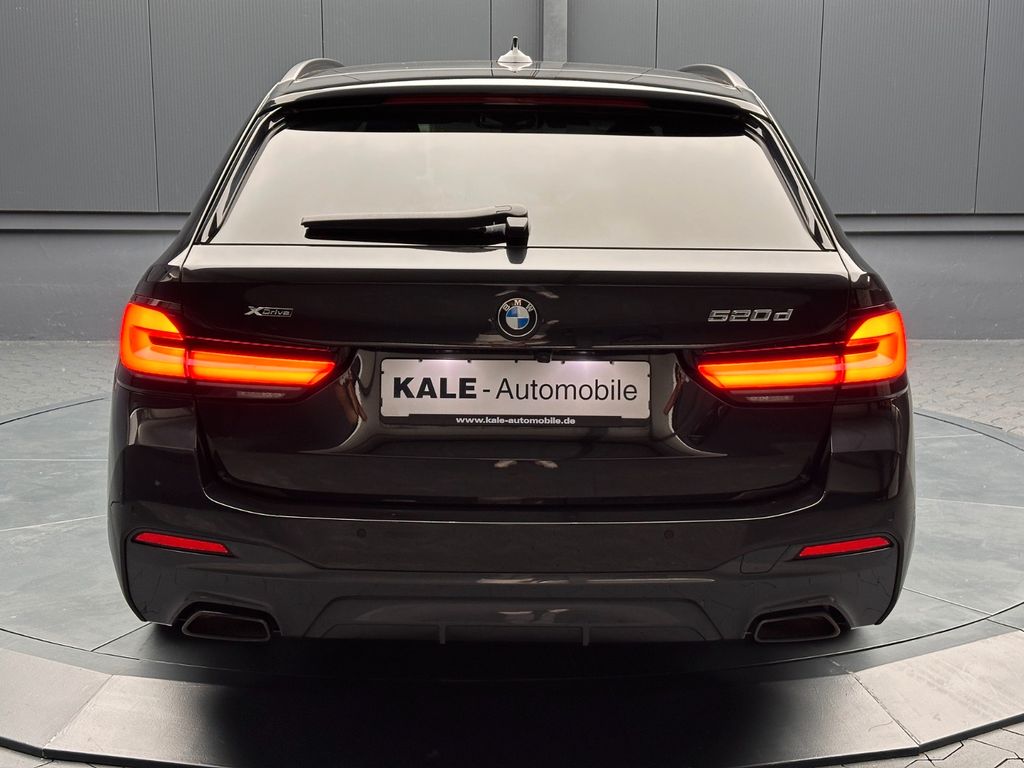 BMW 520 2023 г. Чёрный, пробег 51000 км