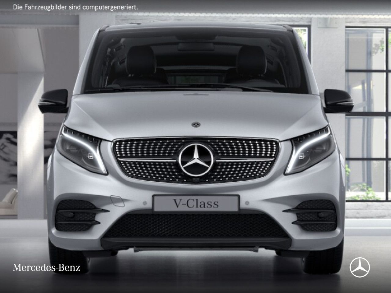 Mercedes-Benz V 300 2022 г. Серебристый, пробег 59517 км