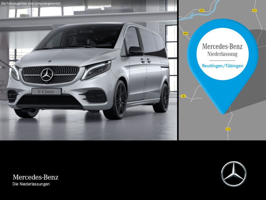 Mercedes-Benz V 300 2022 г. Серебристый, пробег 59517 км