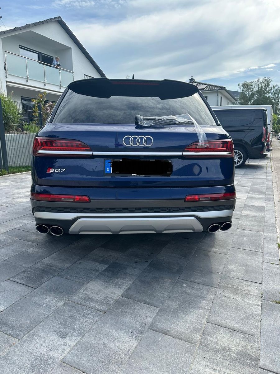Audi SQ7 2021 г. Синий, пробег 42500 км