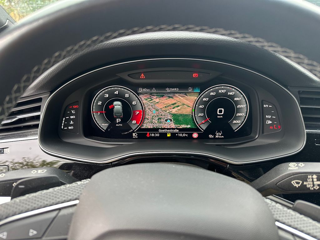 Audi SQ7 2021 г. Синий, пробег 42500 км