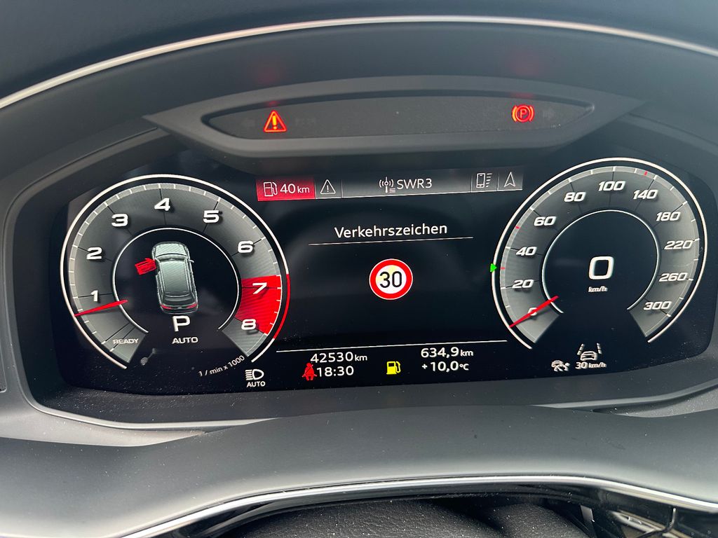 Audi SQ7 2021 г. Синий, пробег 42500 км