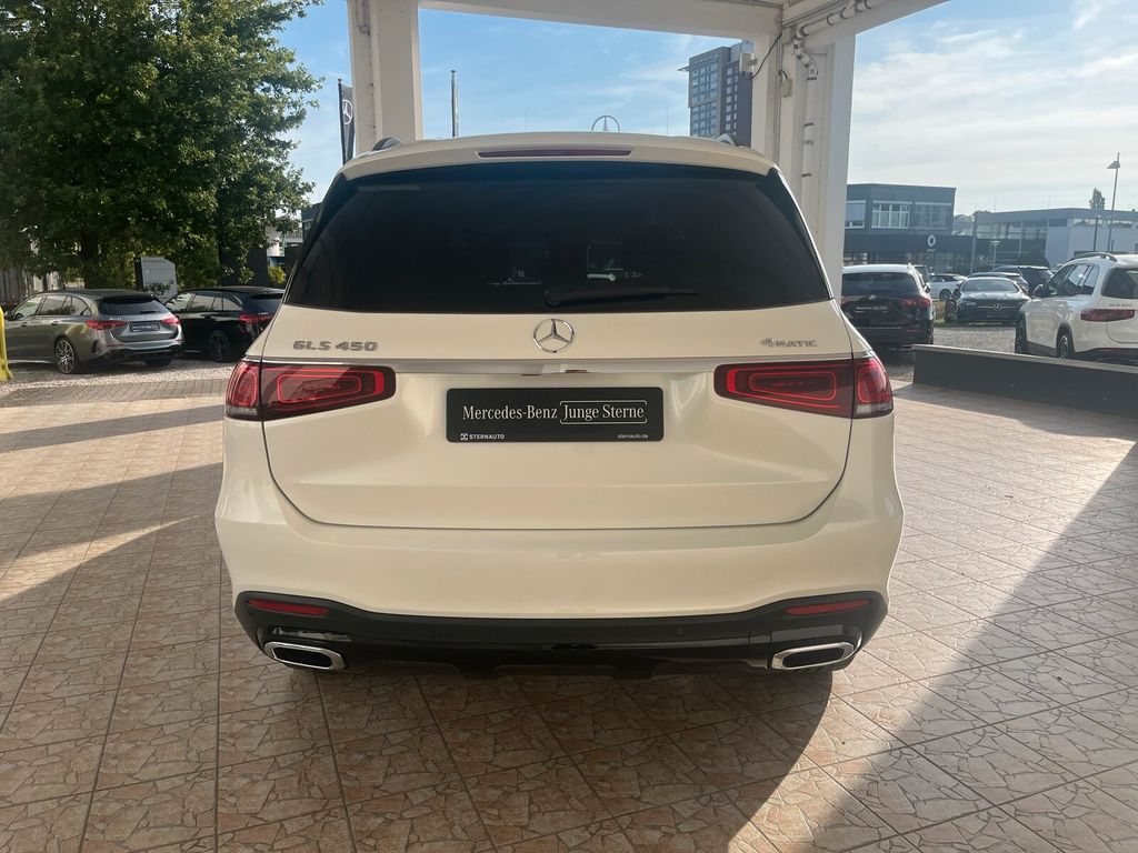Mercedes-Benz GLS 450 2024 г. Белый, пробег 35522 км