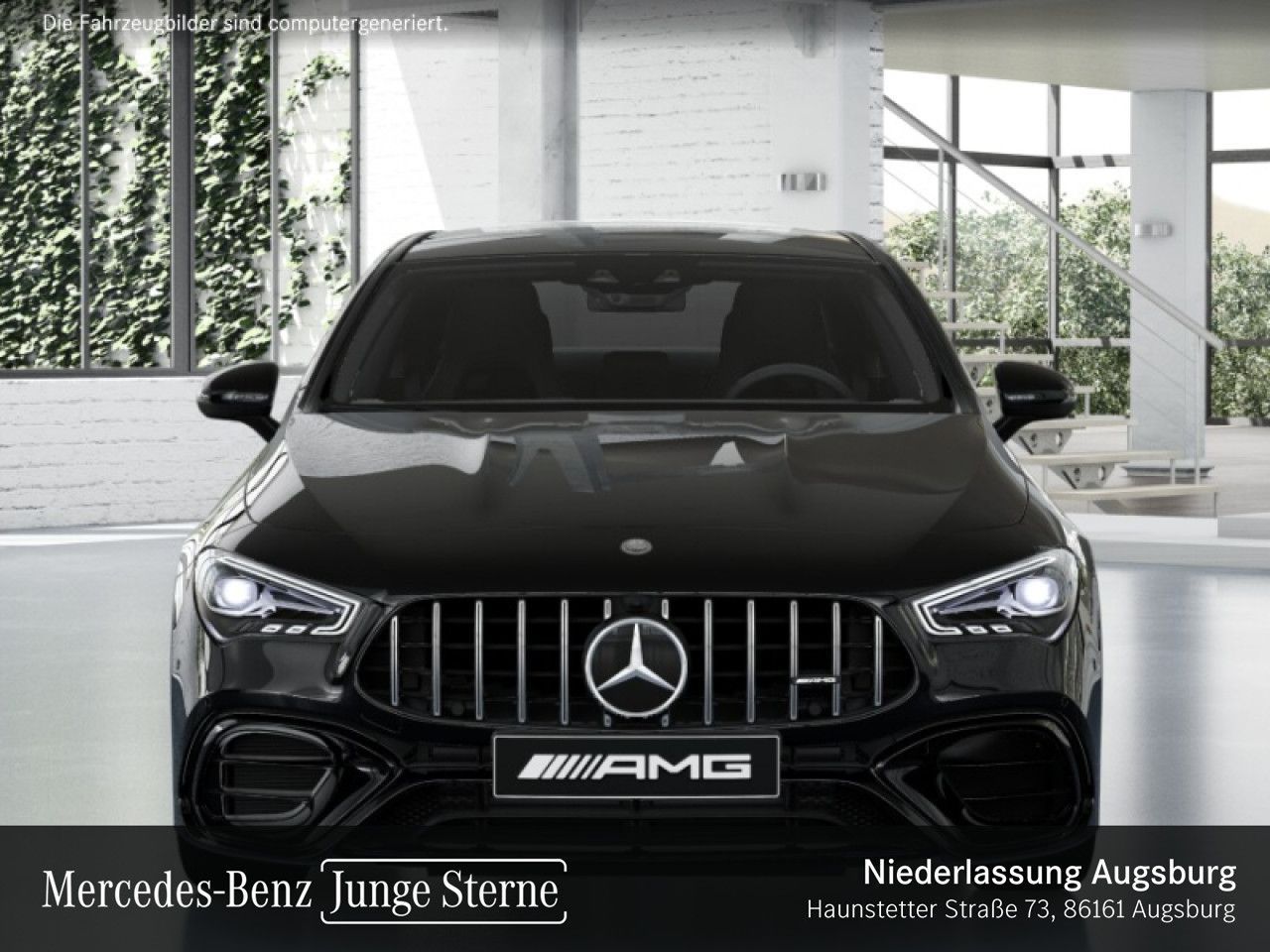 Mercedes-Benz CLA 45 AMG 2024 г. Чёрный, пробег 31261 км
