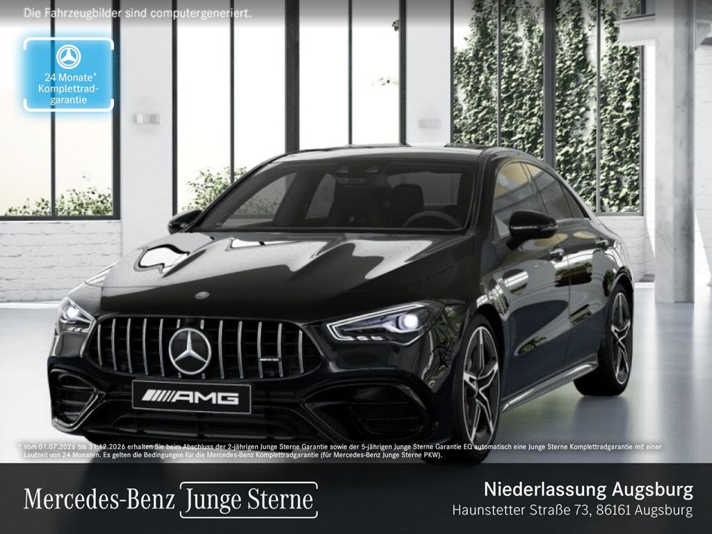 Mercedes-Benz CLA 45 AMG 2024 г. Чёрный, пробег 31261 км