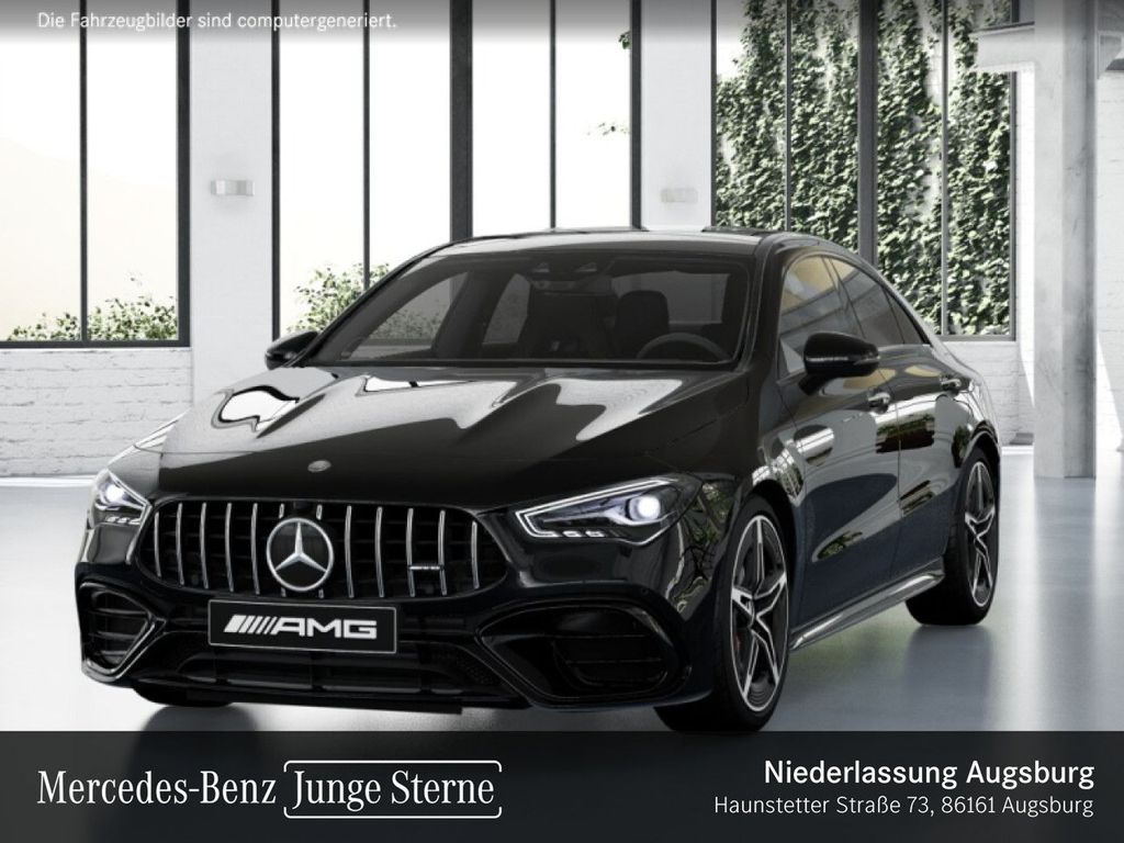 Mercedes-Benz CLA 45 AMG 2024 г. Чёрный, пробег 31261 км