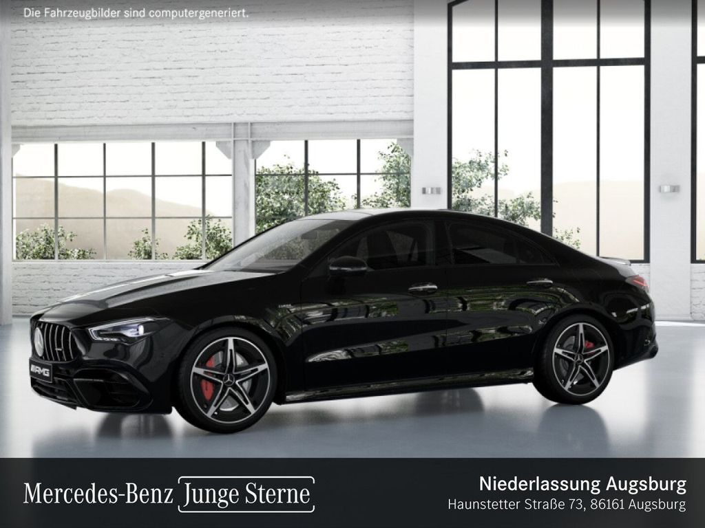 Mercedes-Benz CLA 45 AMG 2024 г. Чёрный, пробег 31261 км