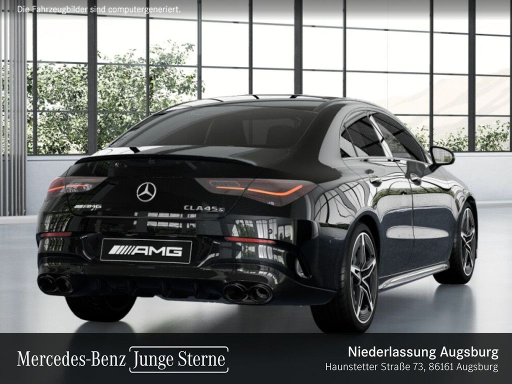 Mercedes-Benz CLA 45 AMG 2024 г. Чёрный, пробег 31261 км