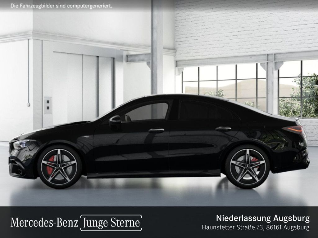 Mercedes-Benz CLA 45 AMG 2024 г. Чёрный, пробег 31261 км