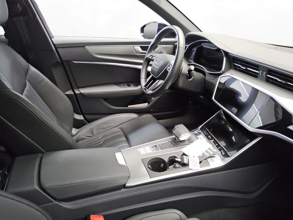Audi A6 2023 г. Синий, пробег 24860 км