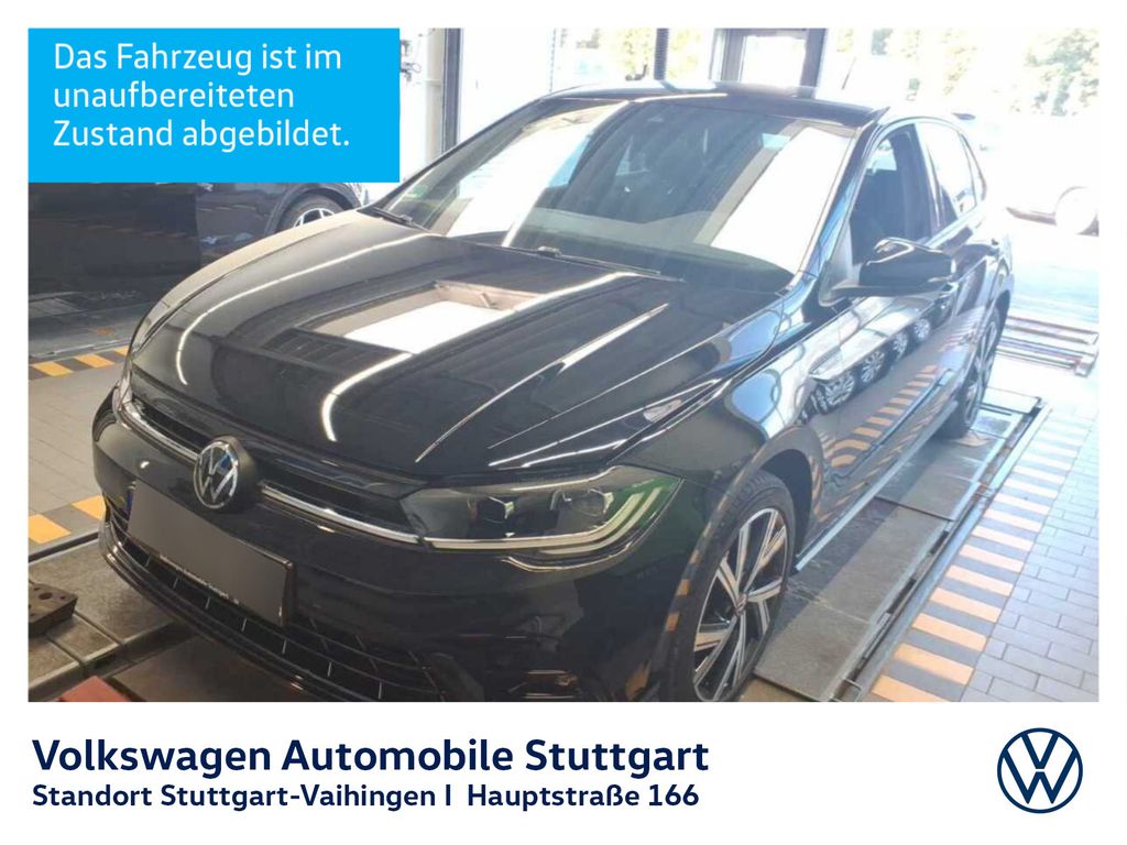 Volkswagen Polo 2022 г. Чёрный, пробег 53686 км