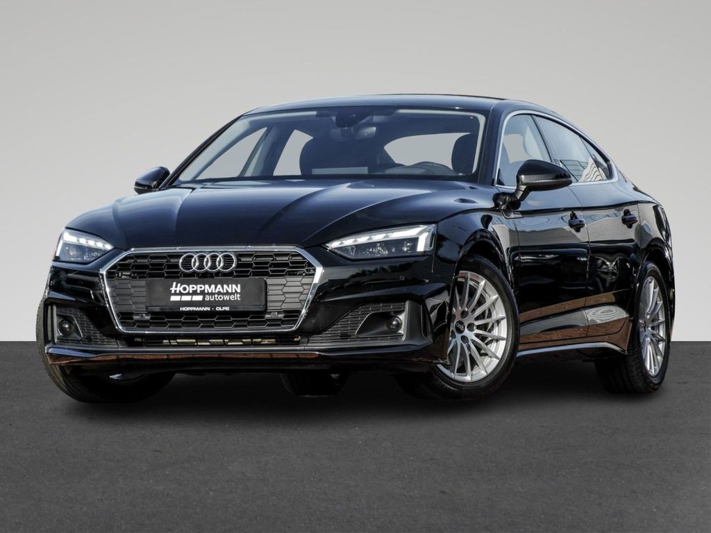 Audi A5 2022 г. Чёрный, пробег 41200 км