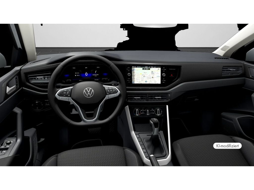 Volkswagen Polo 2023 г. Серебристый, пробег 45550 км