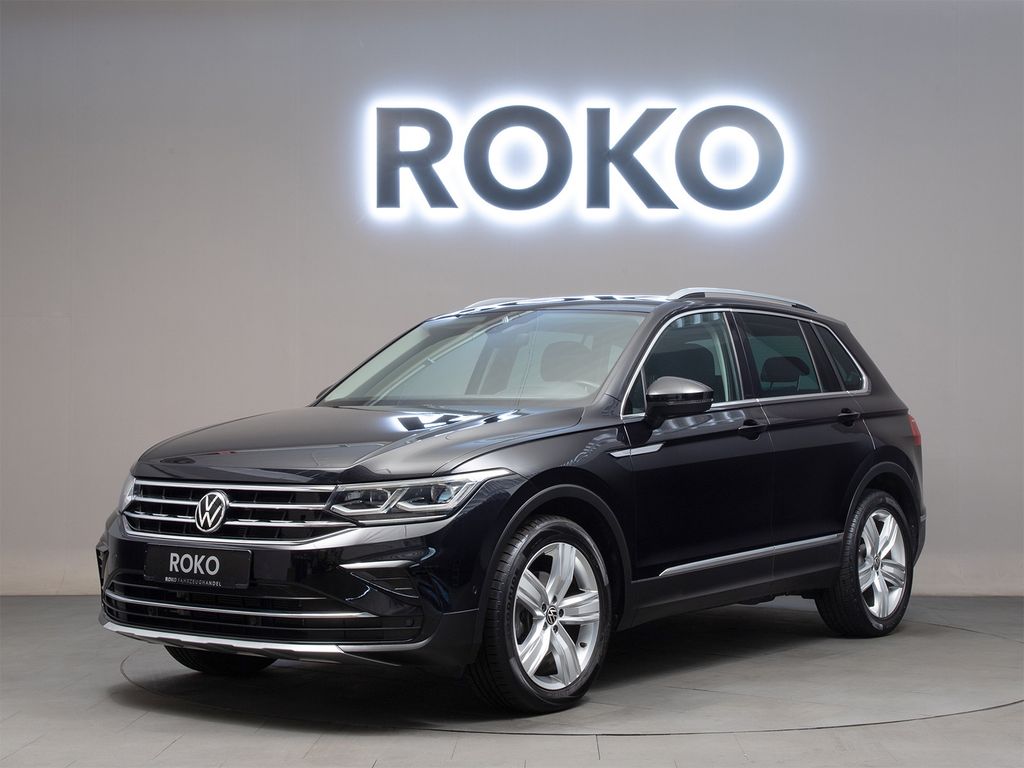 Volkswagen Tiguan 2021 г. Чёрный, пробег 50000 км