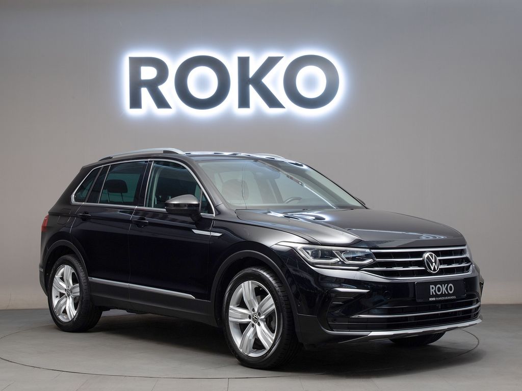 Volkswagen Tiguan 2021 г. Чёрный, пробег 50000 км