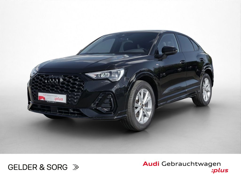 Audi Q3 2022 г. Чёрный, пробег 54964 км