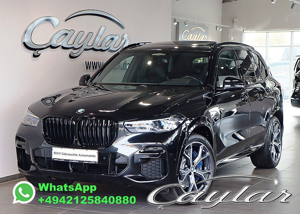 BMW X5 2023 г. Чёрный, пробег 52153 км