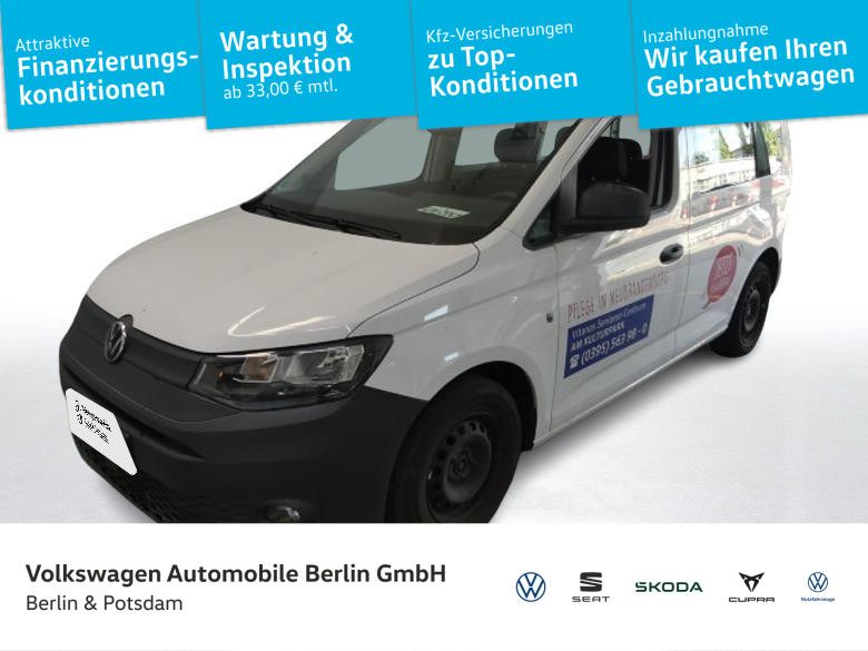 Volkswagen Caddy 2022 г. Белый, пробег 35881 км
