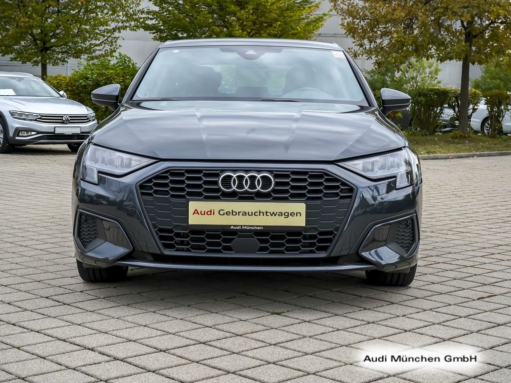 Audi A3 2023 г. Зелёный, пробег 24402 км