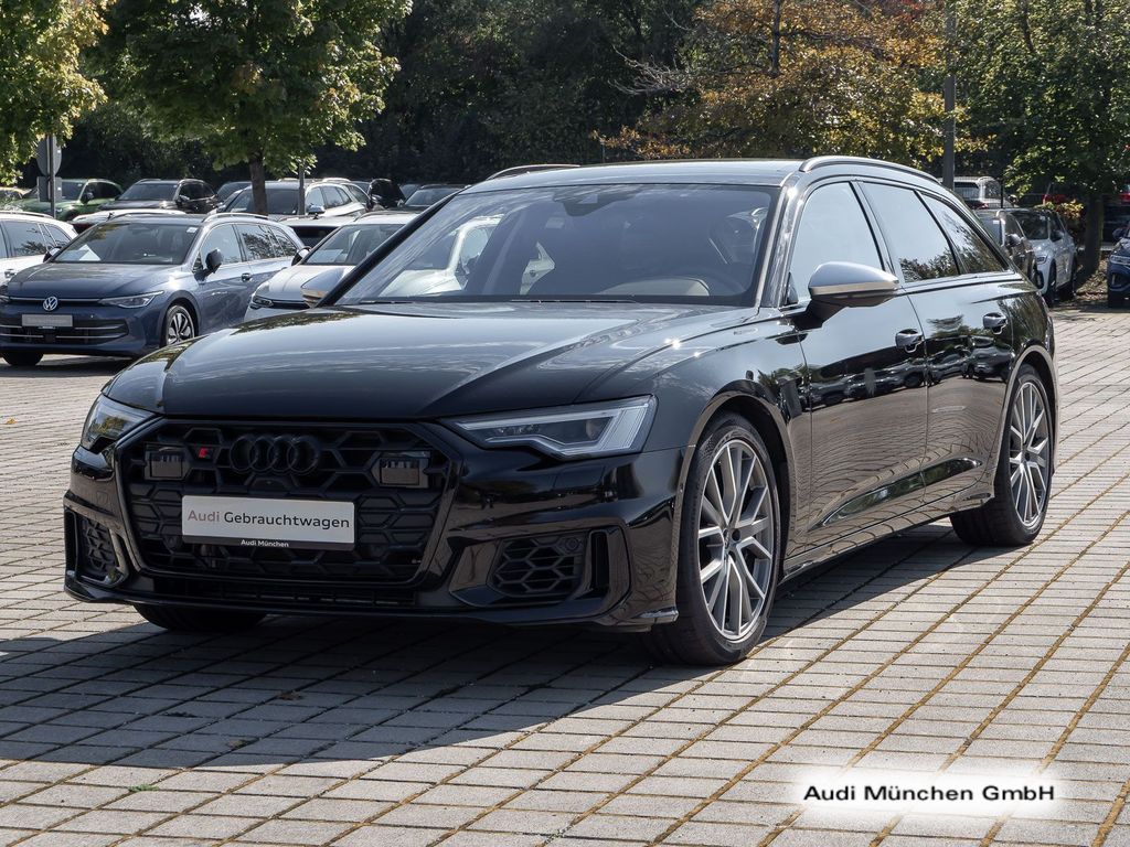 Audi S6 2023 г. Чёрный, пробег 51538 км