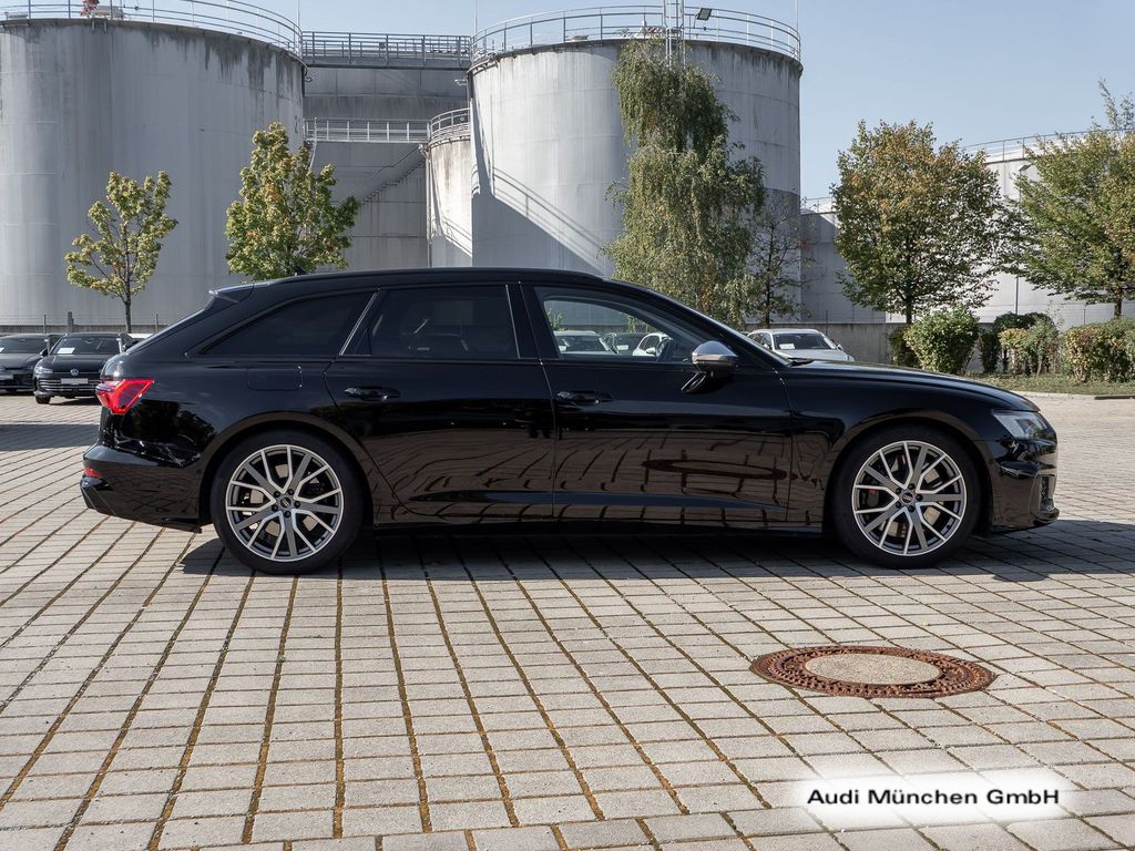 Audi S6 2023 г. Чёрный, пробег 51538 км