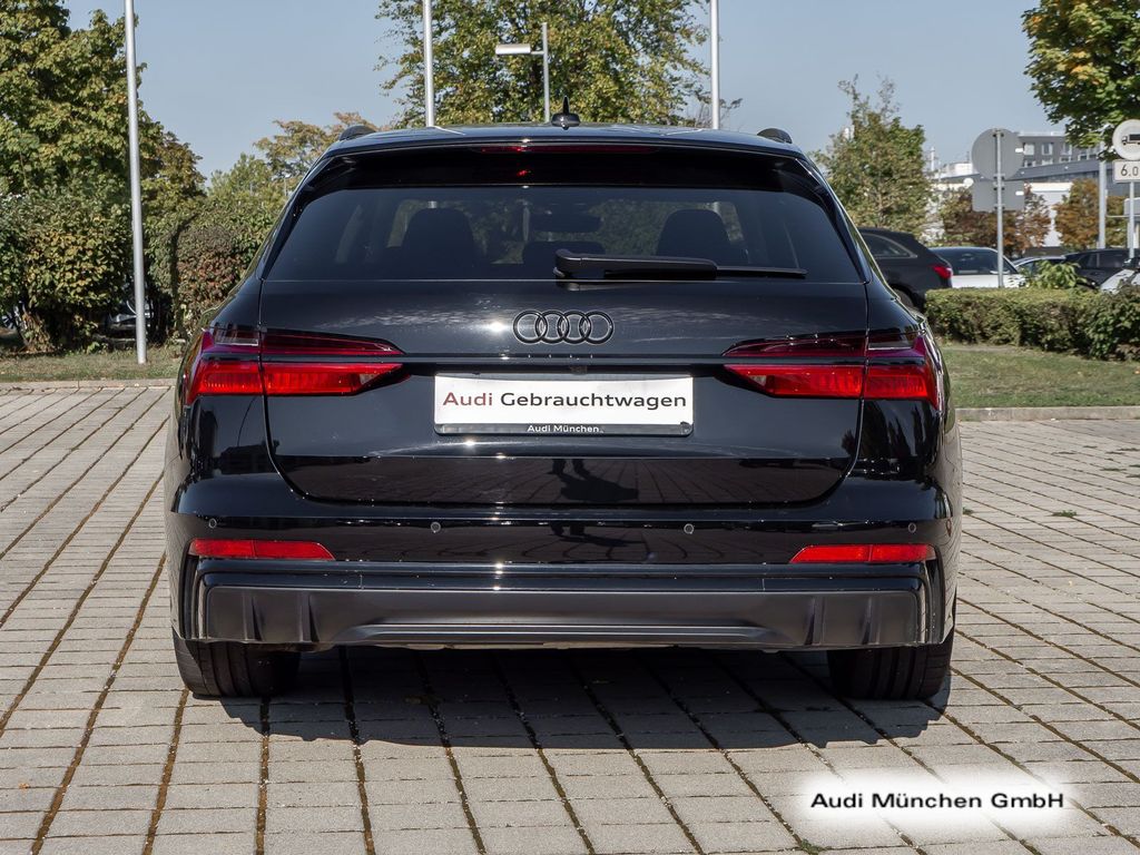 Audi S6 2023 г. Чёрный, пробег 51538 км