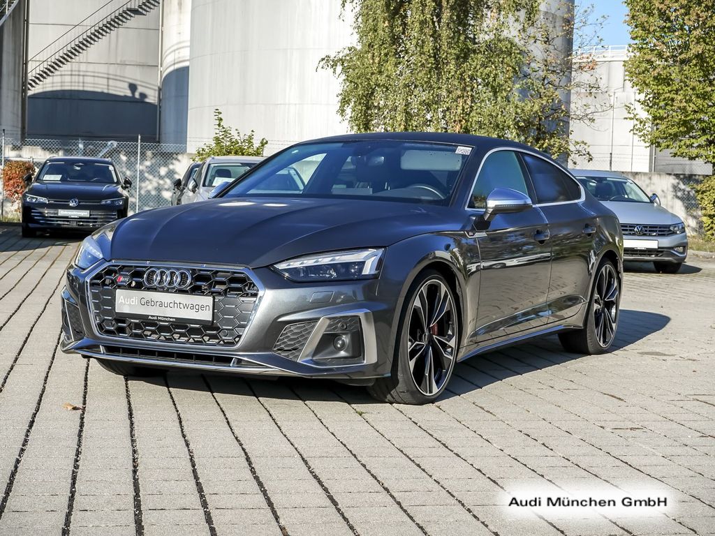 Audi S5 2023 г. Серый, пробег 50637 км