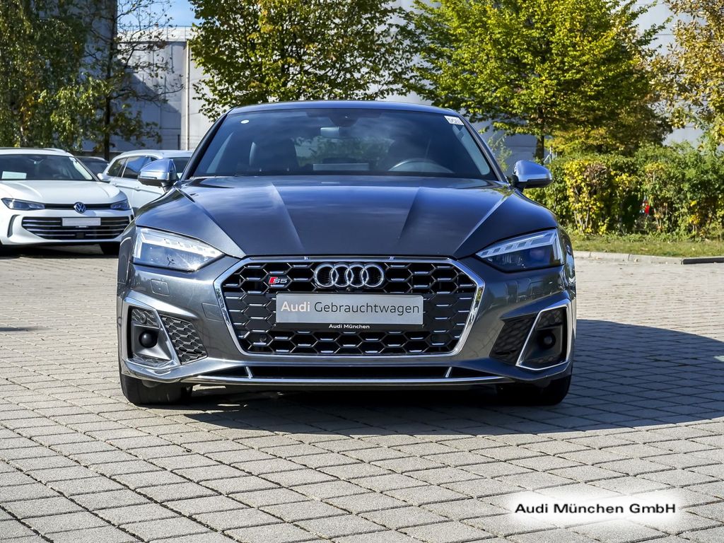 Audi S5 2023 г. Серый, пробег 50637 км