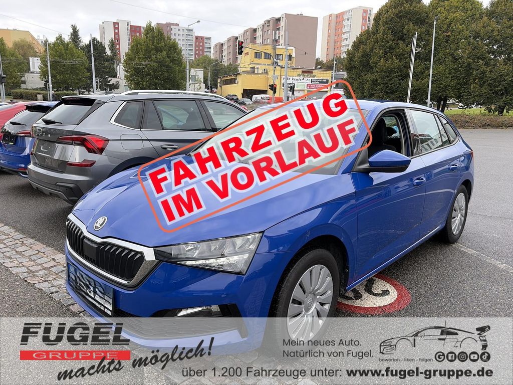 Skoda Scala 2021 г. Синий, пробег 58200 км