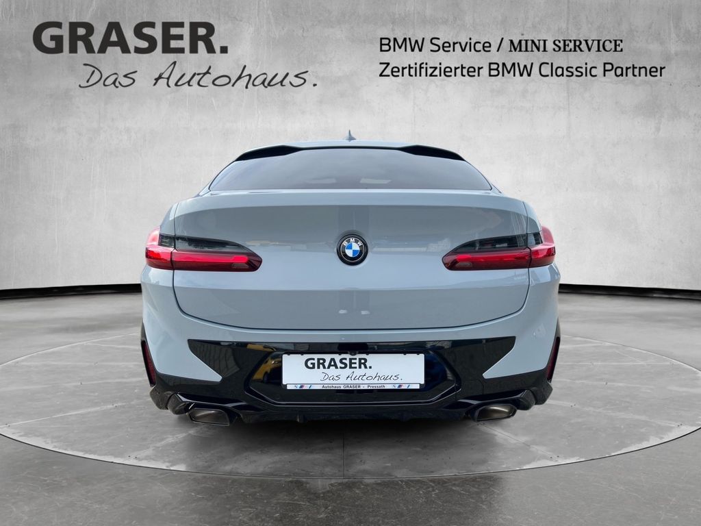 BMW X4 2023 г. Серебристый, пробег 51200 км