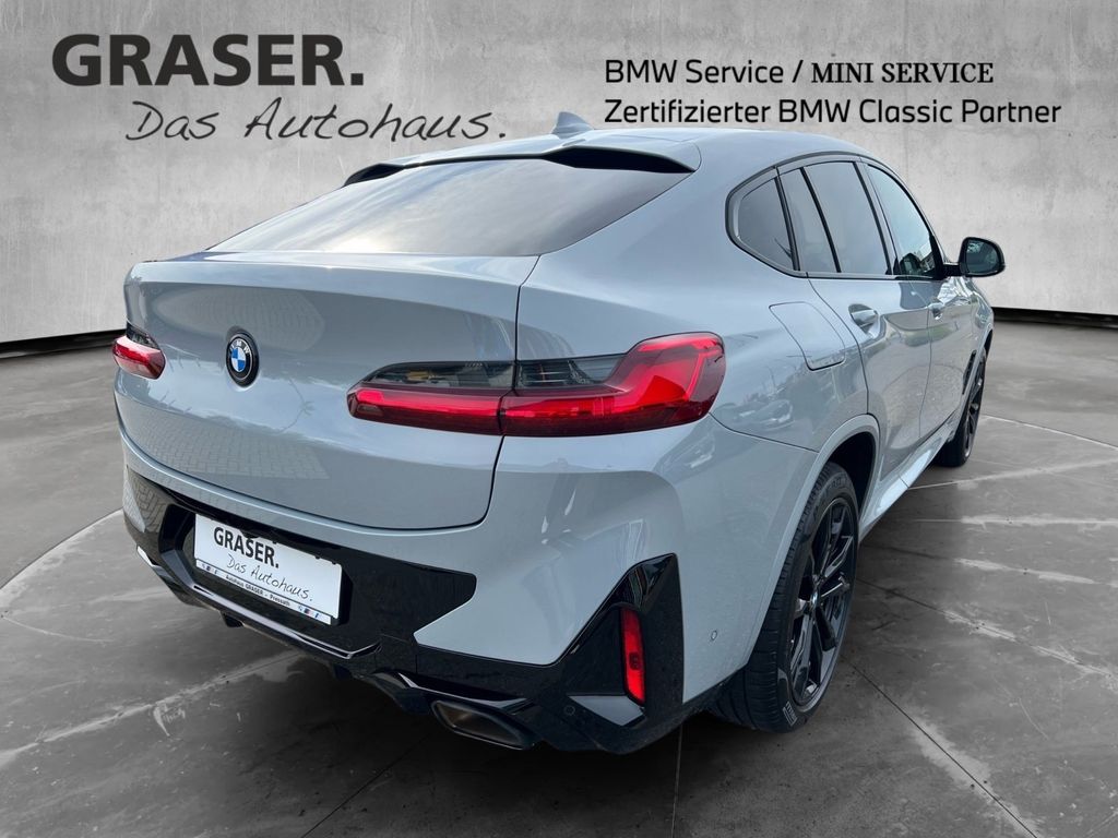 BMW X4 2023 г. Серебристый, пробег 51200 км