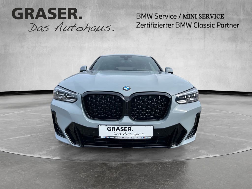 BMW X4 2023 г. Серебристый, пробег 51200 км