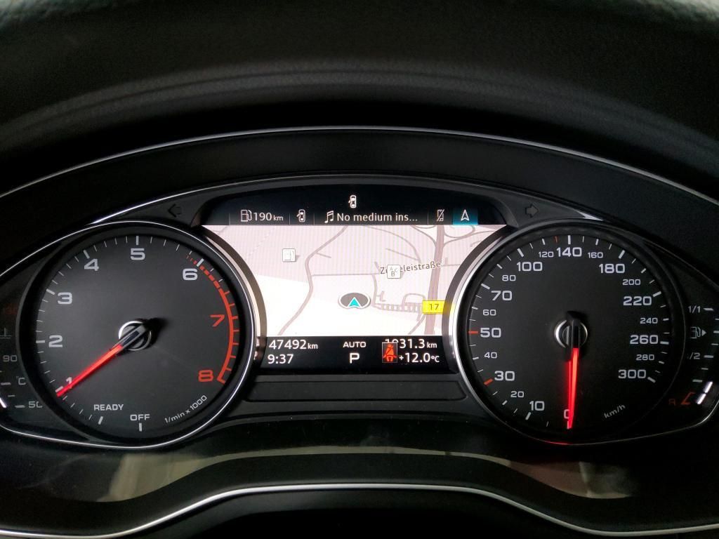 Audi A4 2022 г. Чёрный, пробег 47492 км