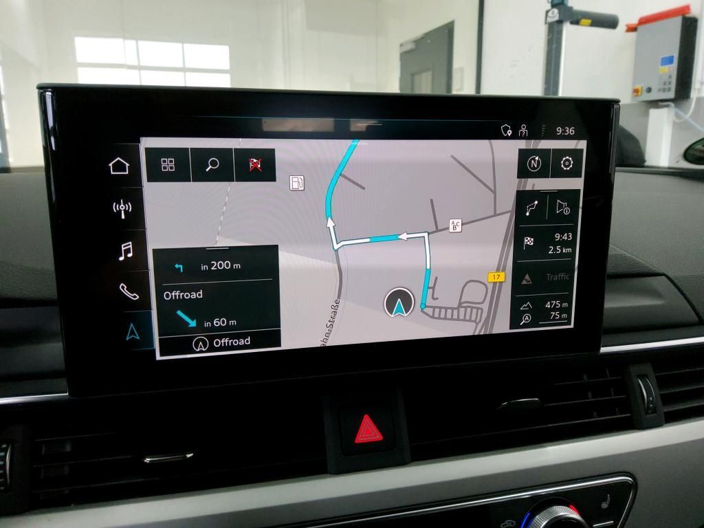 Audi A4 2022 г. Чёрный, пробег 47492 км
