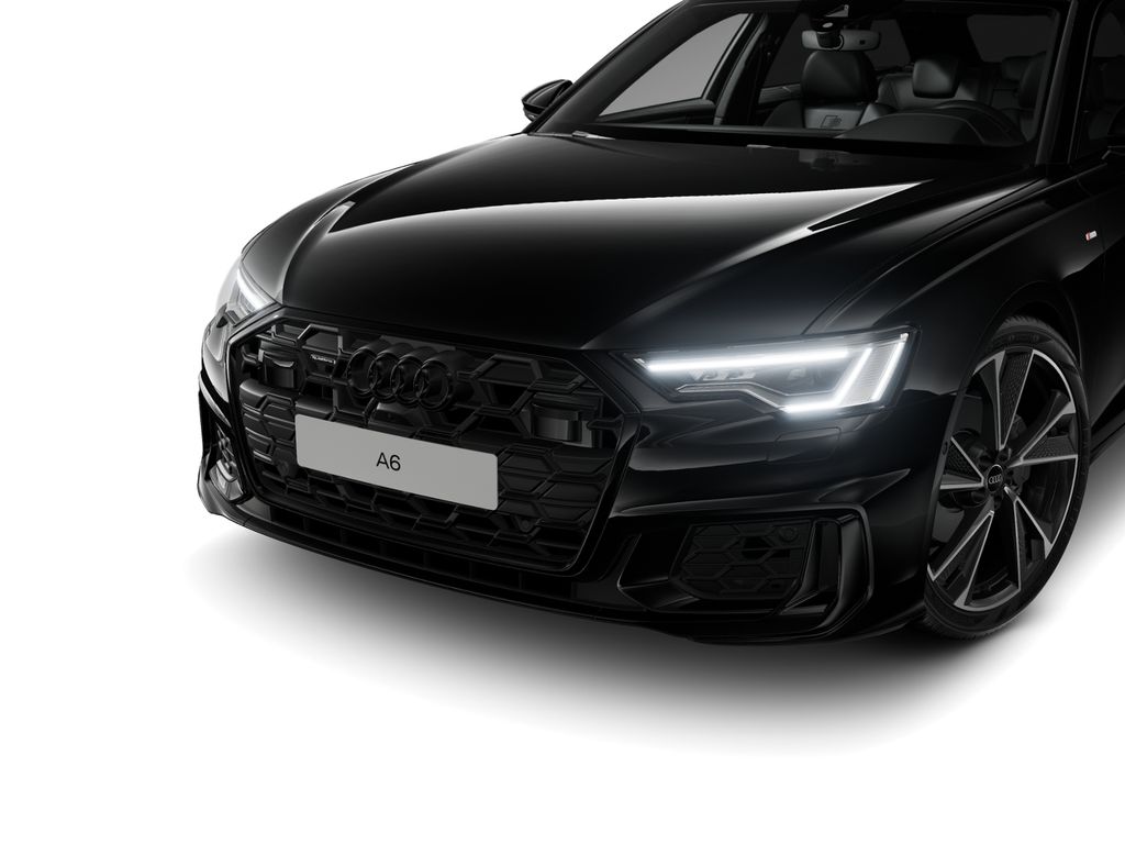 Audi A6 2025 г. Чёрный, пробег 21142 км
