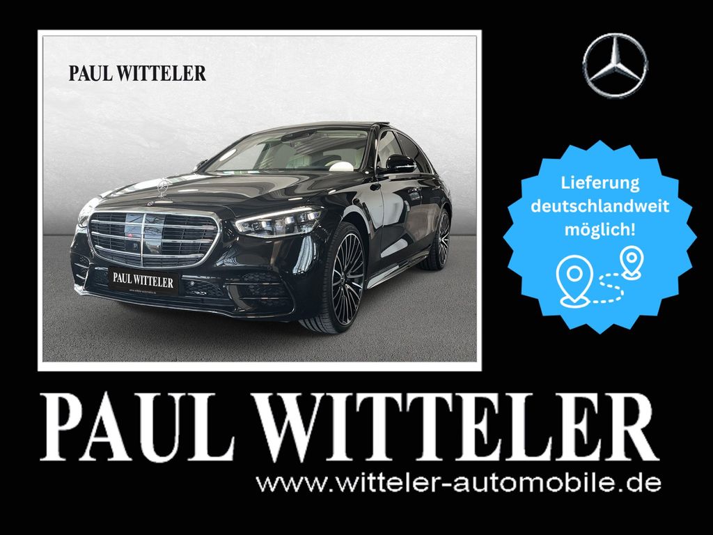 Mercedes-Benz S 450 2024 г. Чёрный, пробег 50900 км