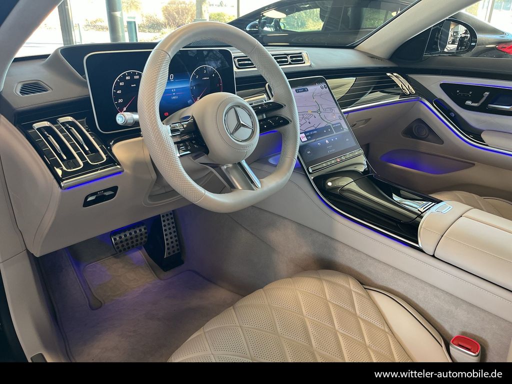 Mercedes-Benz S 450 2024 г. Чёрный, пробег 50900 км
