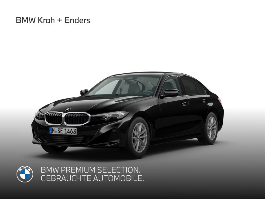 BMW 320 2023 г. Чёрный, пробег 56400 км