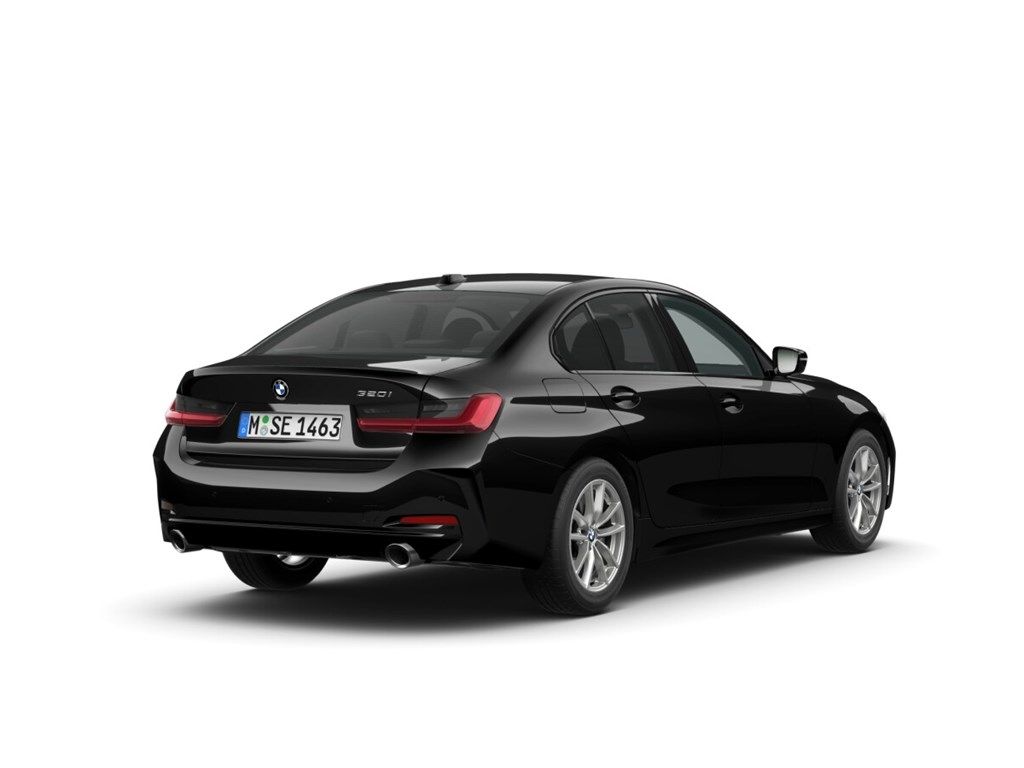 BMW 320 2023 г. Чёрный, пробег 56400 км